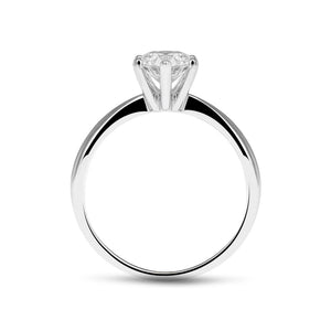 Gaia Ring 0.72ct 18K White Gold