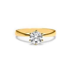 Gaia Ring 18K White Gold