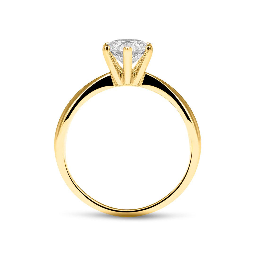 Gaia Ring 0.71ct 18K Yellow Gold