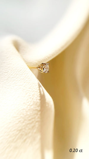 Irene Studs 1.20ct 18K Yellow Gold