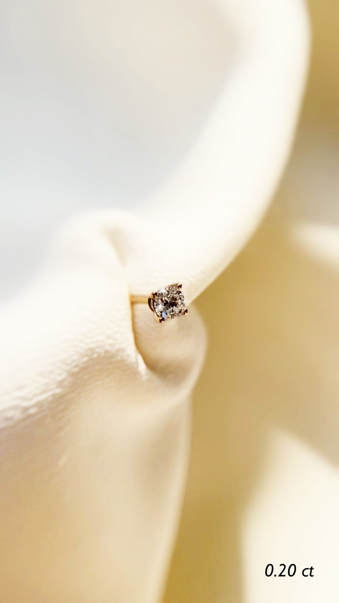 Irene Studs 1.42ct 18K Yellow Gold