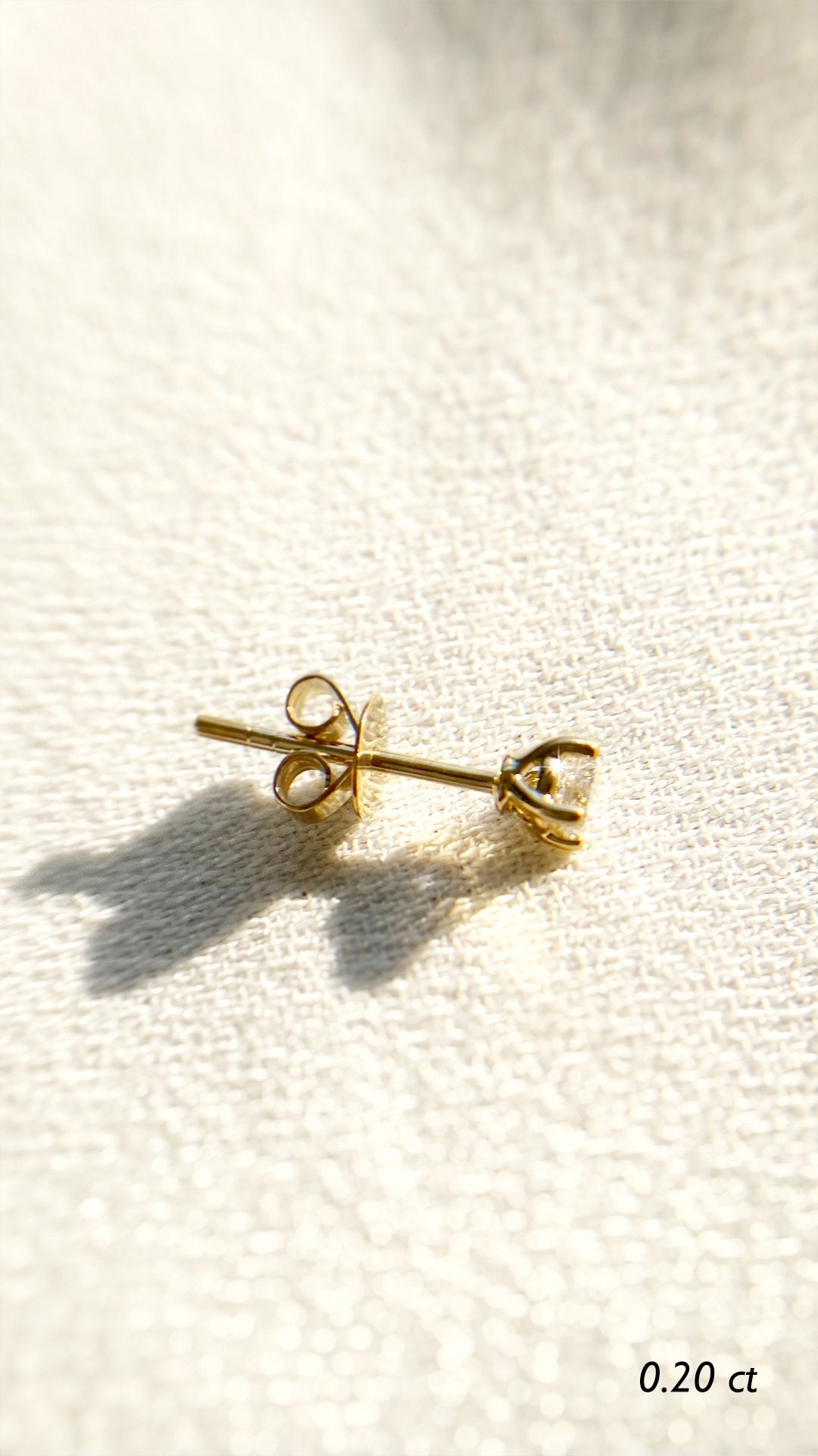 Irene Studs 1.20ct 18K Yellow Gold