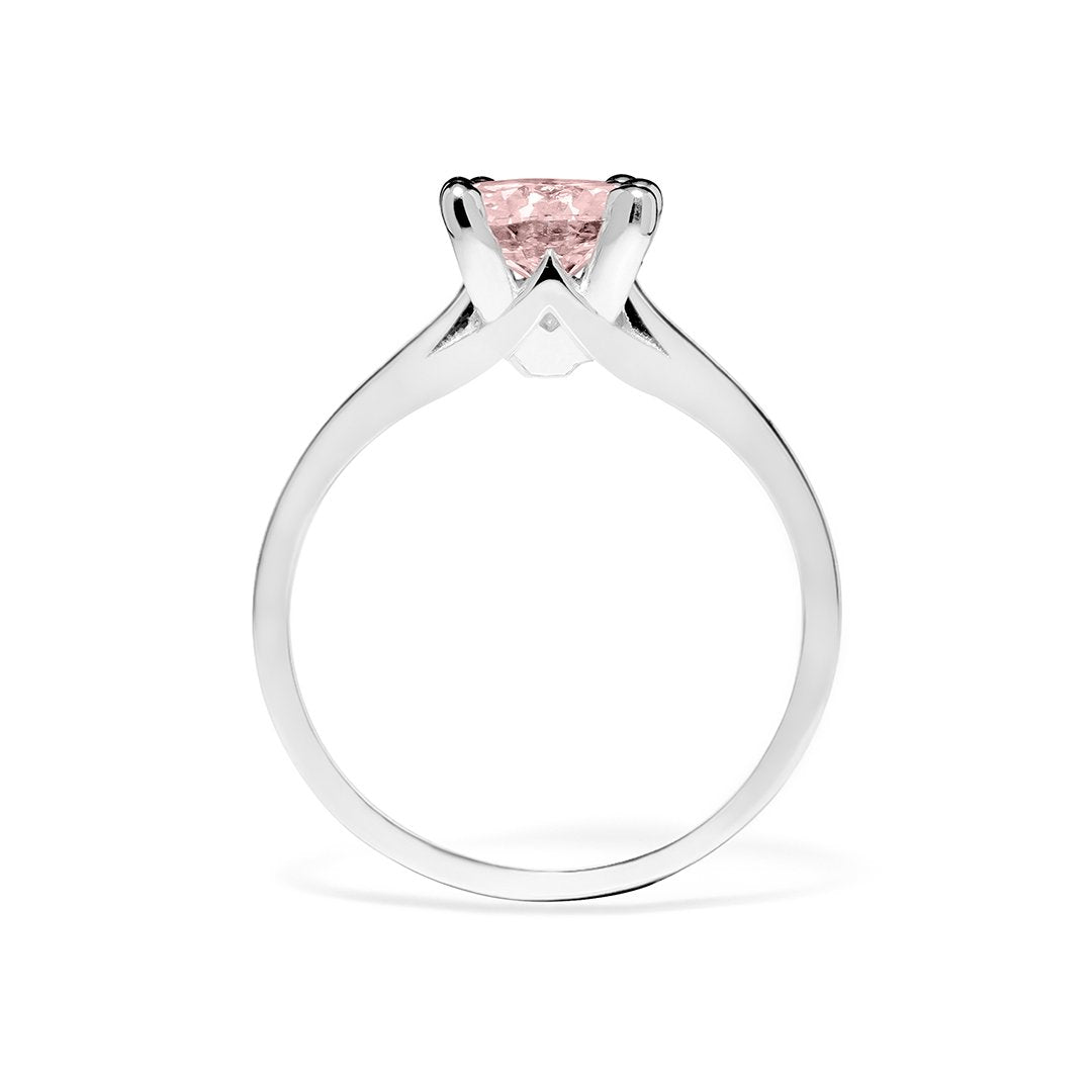 Isabella Ring Fancy Pink 0.45ct 18K White Gold