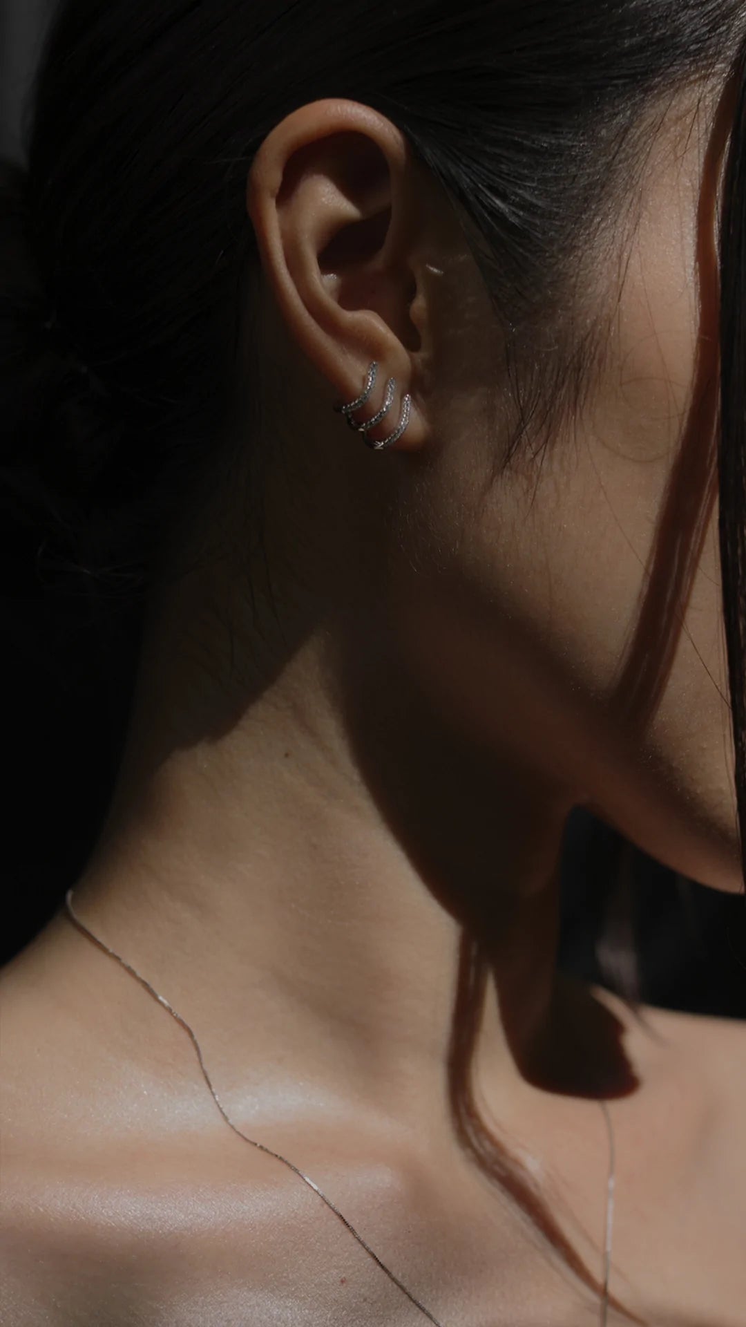 Jax Ear Cuffs Silver