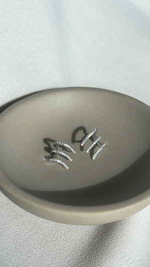 Jax Ear Cuffs Silver