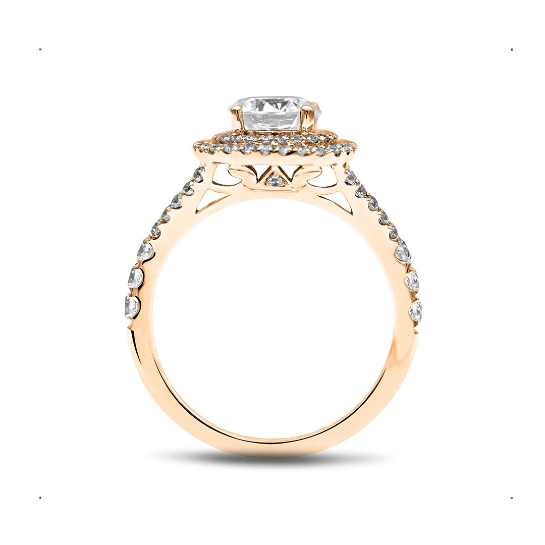 Jordana Ring 18K Rose Gold