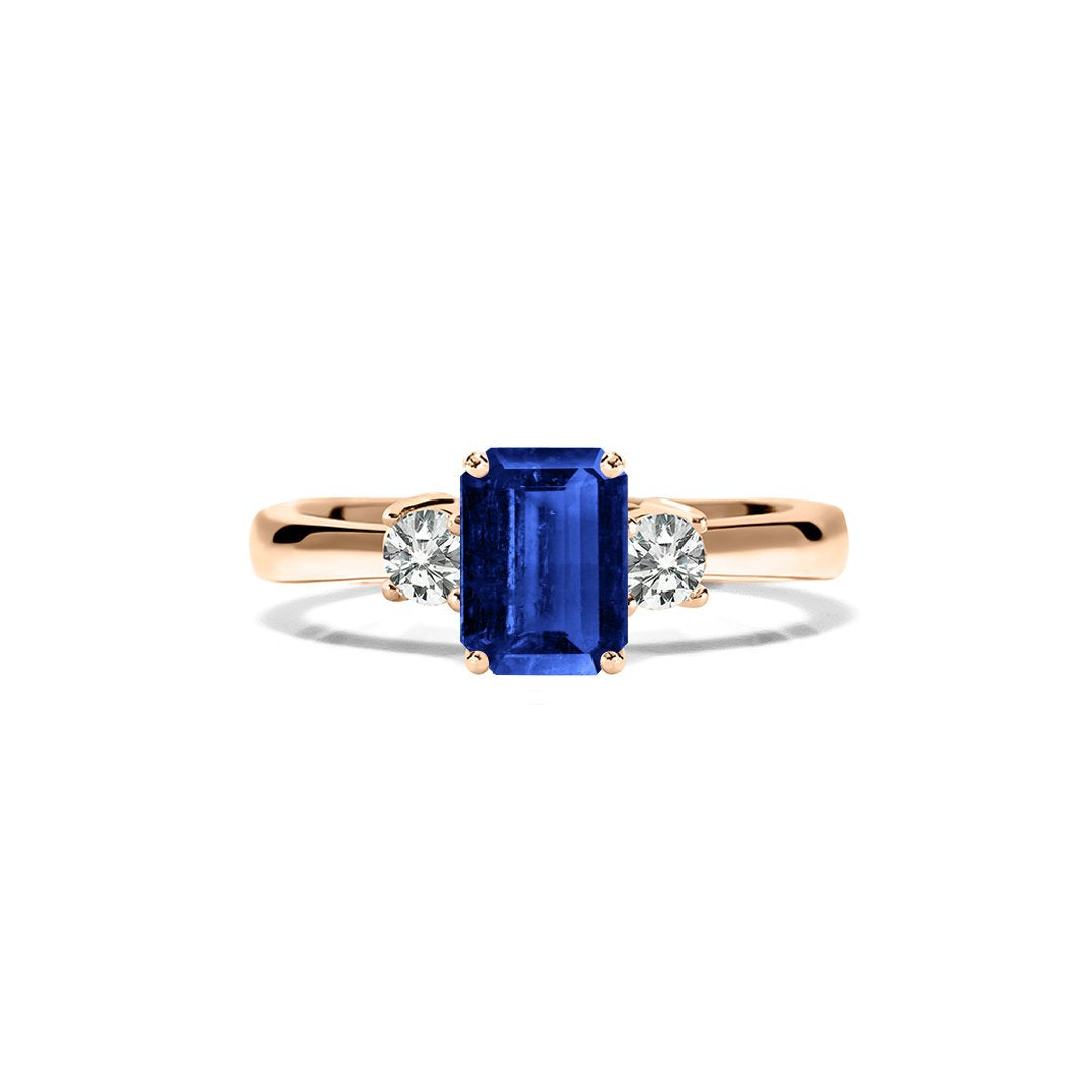 Juliet Ring 18K Rose Gold Sapphire