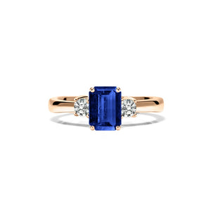 Juliet Ring 18K Rose Gold Sapphire