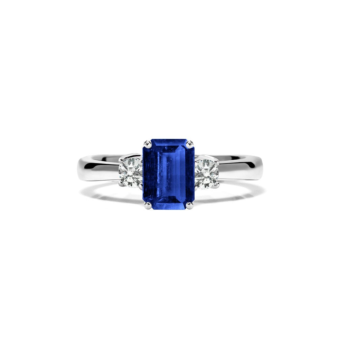 Juliet Ring 18K White Gold Sapphire