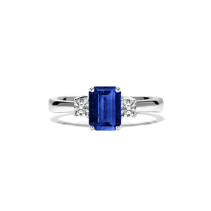 Juliet Ring 18K White Gold Sapphire