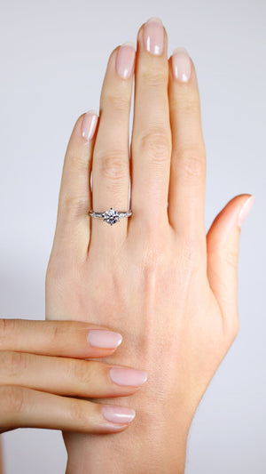 Katarina Ring 18K White Gold