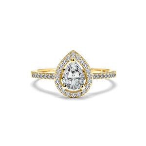 Kristen Ring 18K White Gold