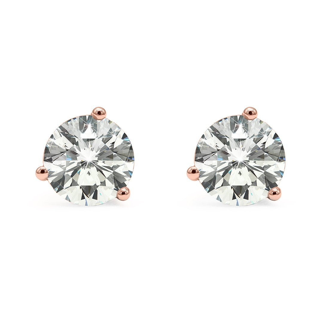 Lauren Studs 18K Rose Gold