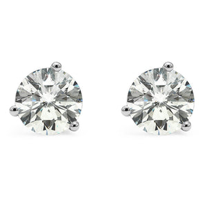 Lauren Studs 18K White Gold