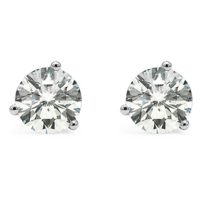Lauren Studs 1.02ct 18K White Gold