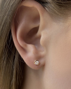 Maisie Stud 9K Yellow Gold