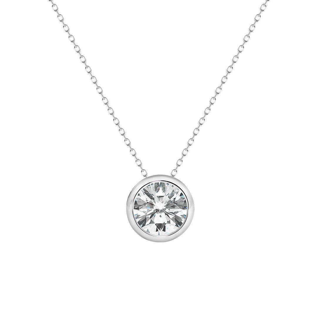 Maisie Necklace 18K White Gold