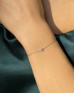 Maisie Bracelet 9K White Gold