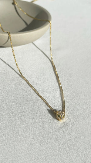 Maumau Pendant Necklace Gold Vermeil