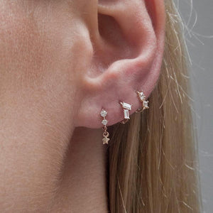 Nic Hoop 9K Yellow Gold