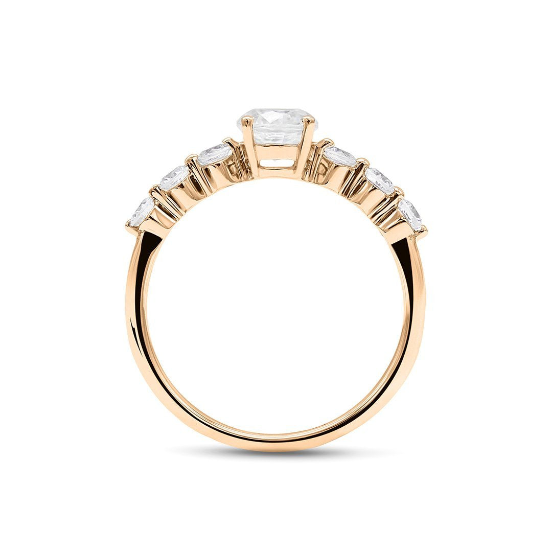 Nadia Ring 0.31ct 18K Rose Gold
