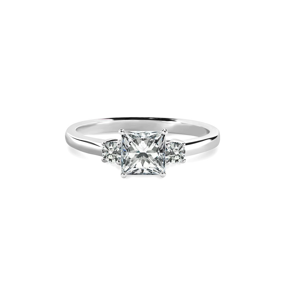 Olivia Ring 18K White Gold