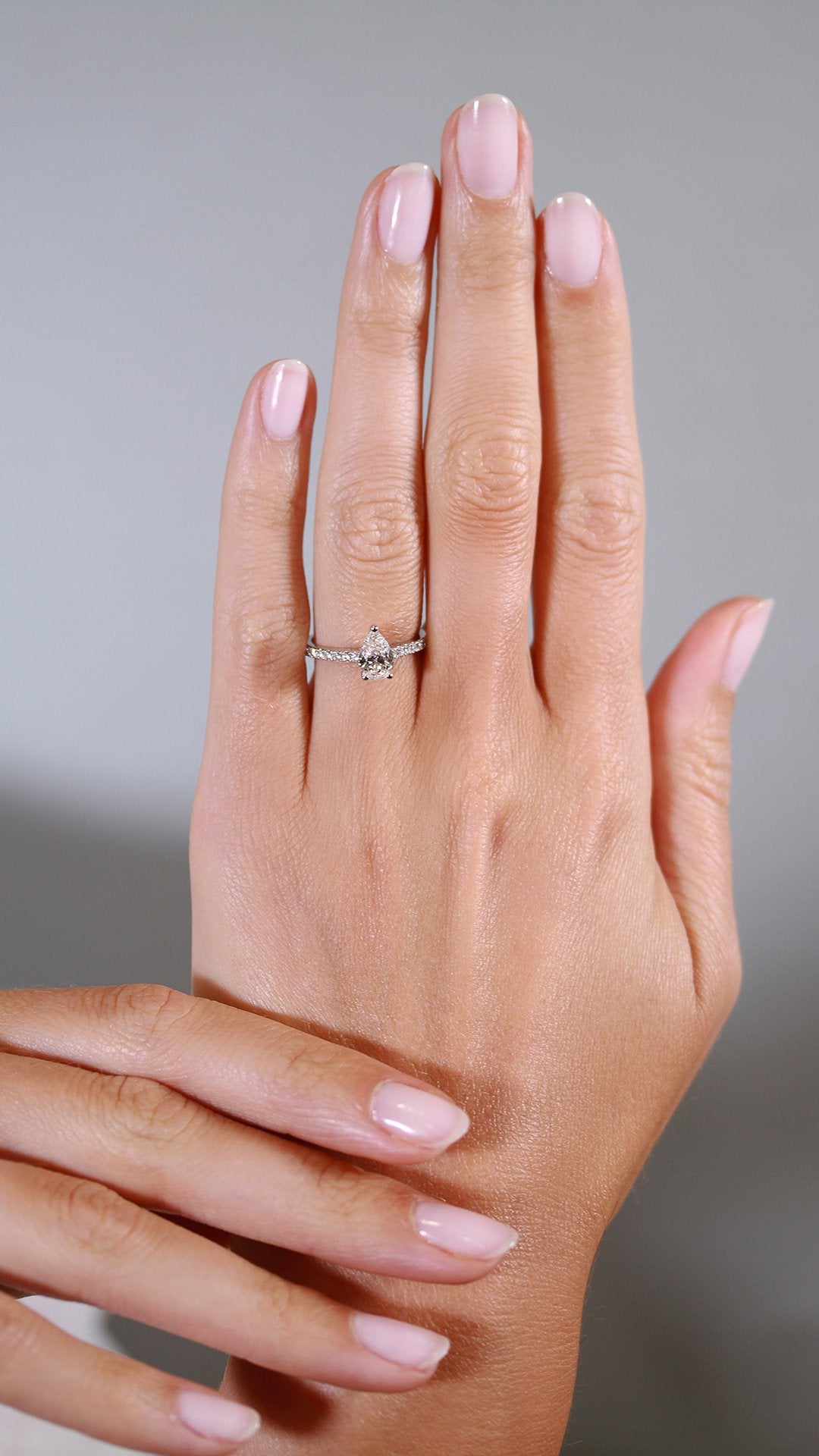 Ophelia Ring 18K White Gold