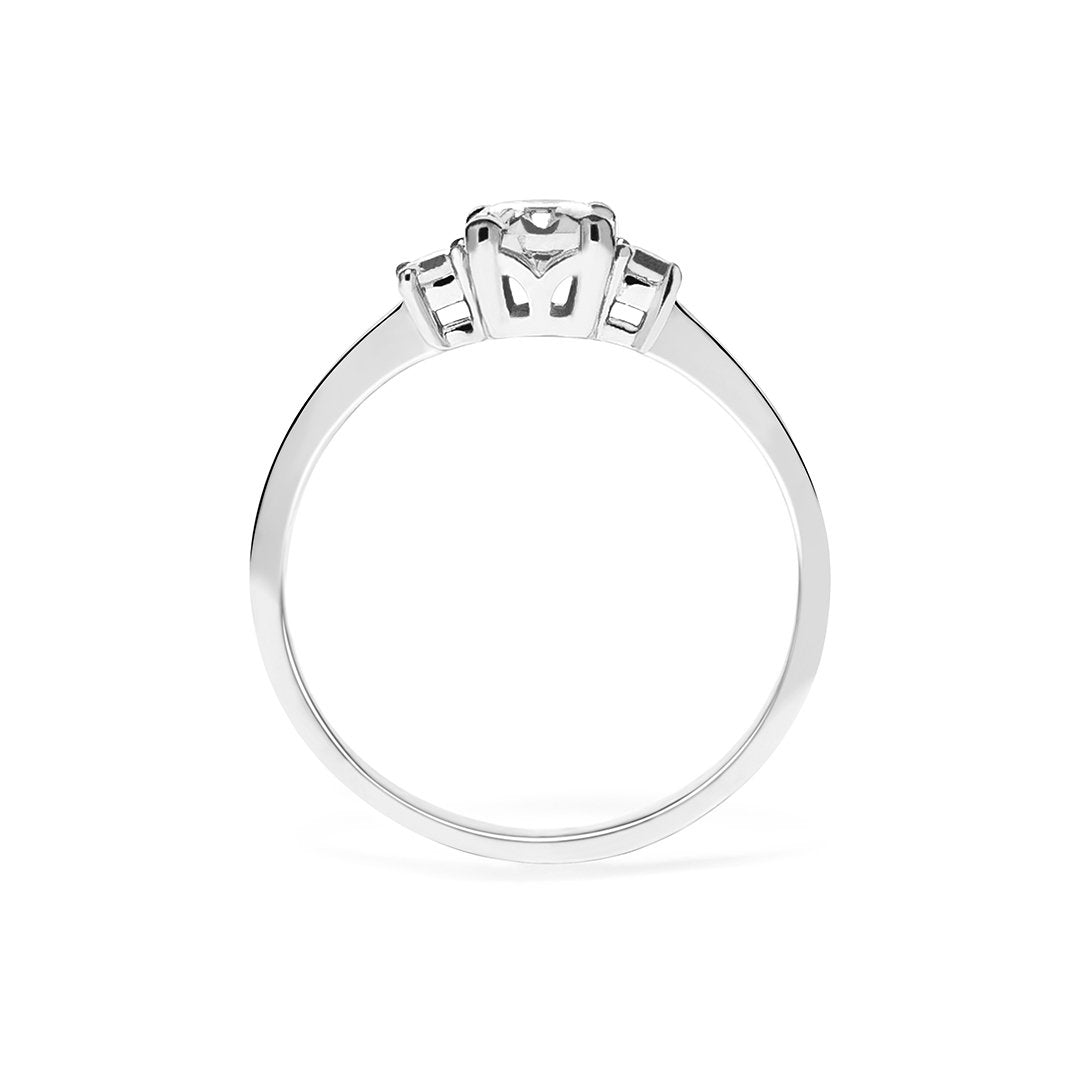 Olivia Ring 18K White Gold