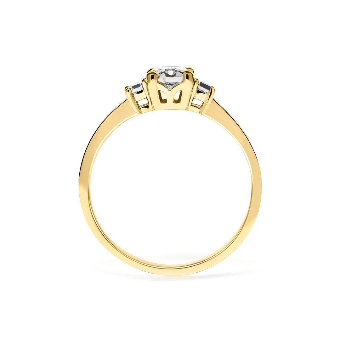 Olivia Ring 18K Yellow Gold