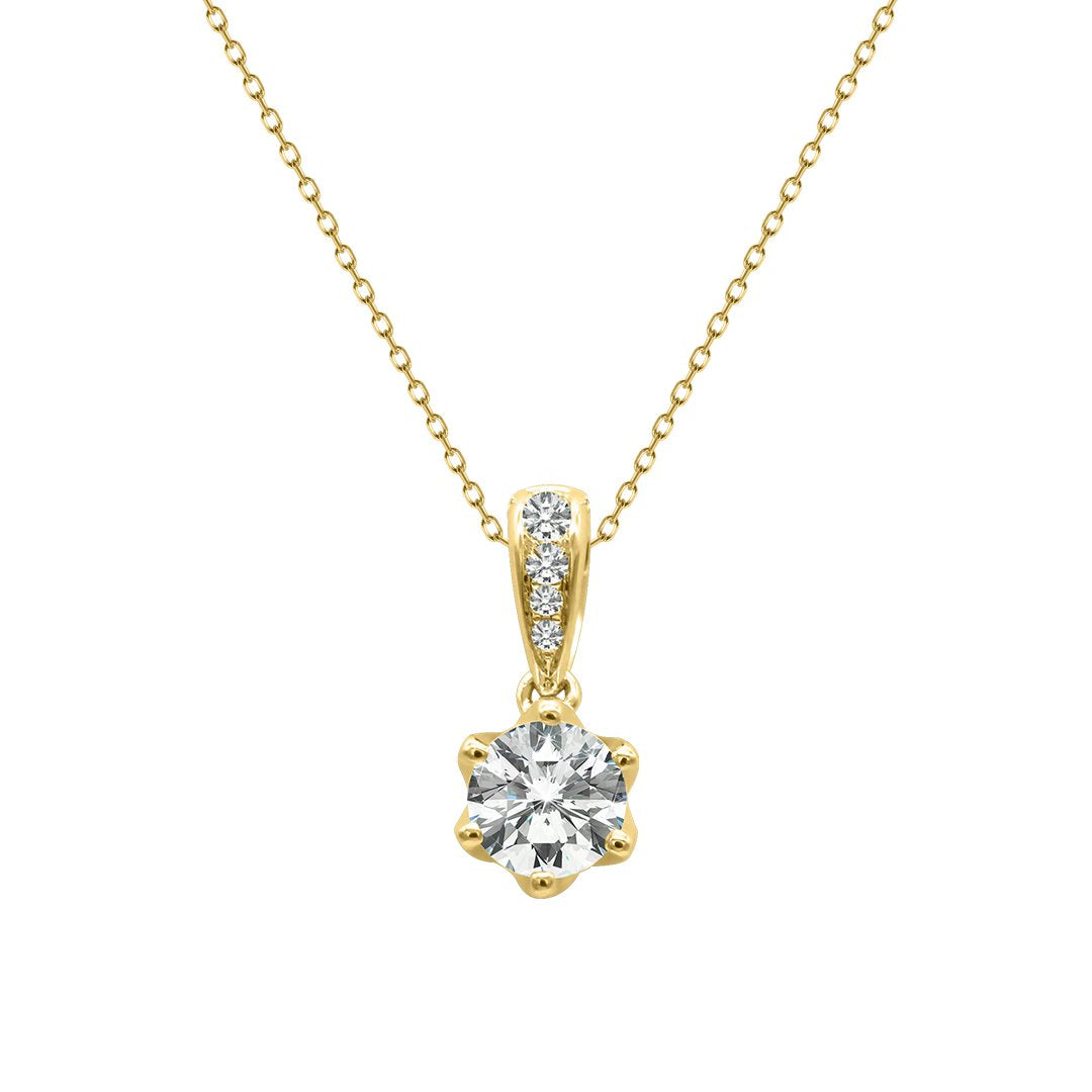 Lucy Necklace 18K Yellow Gold
