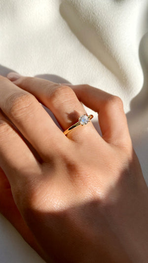 Saffia Ring 18K Yellow Gold