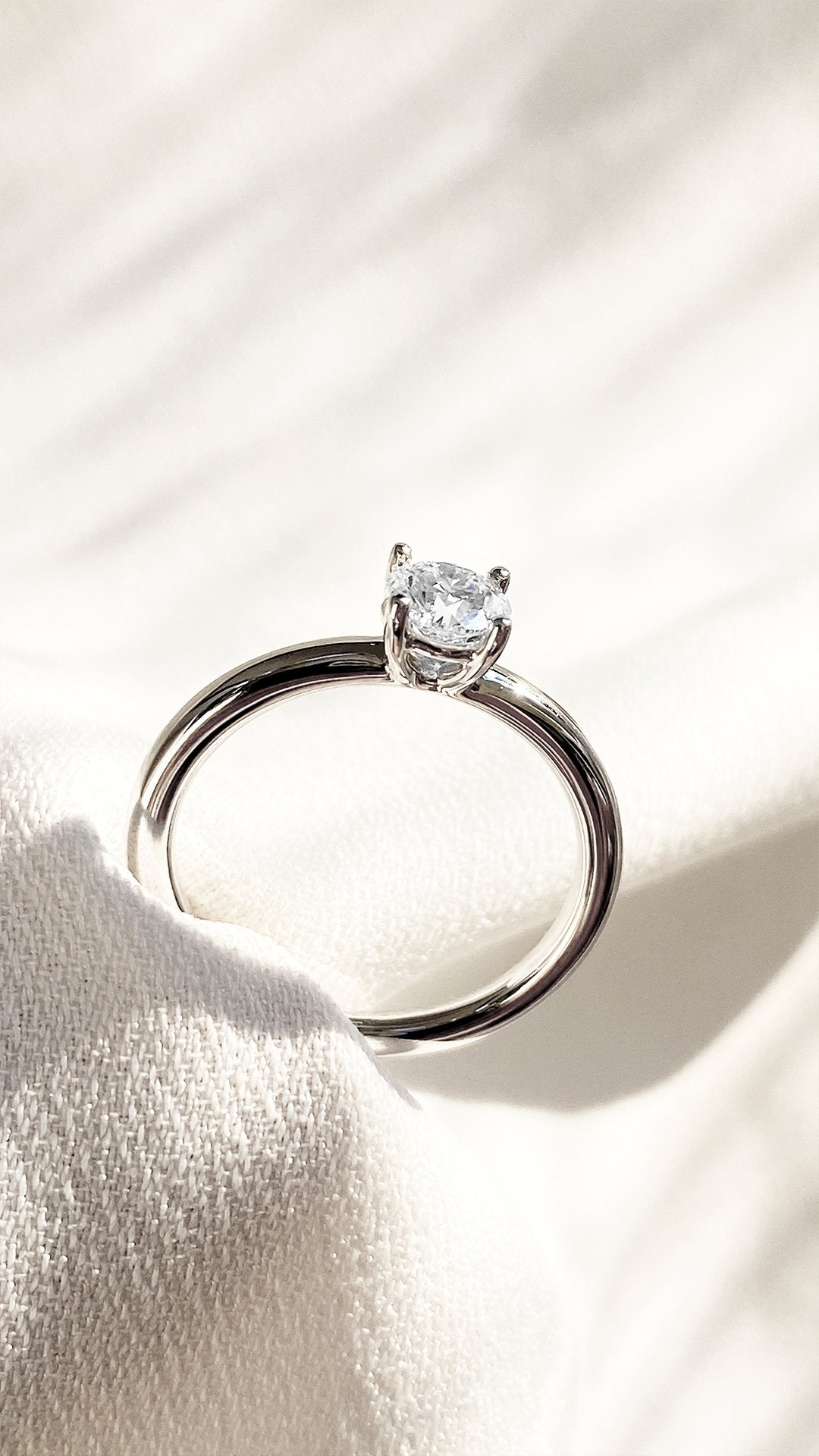 Saffia Ring 18K White Gold