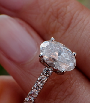Cordelia Ring 2.21ct 18K White Gold