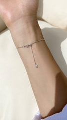 Simone Bracelet 18K White Gold