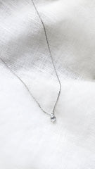 Simone Necklace 18K White Gold