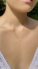 Simone Necklace 0.37ct 18K Yellow Gold