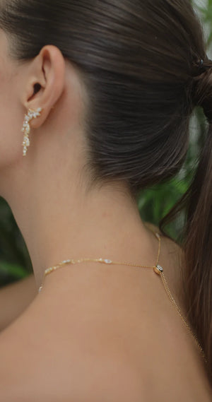 Skylar Earrings Gold Vermeil