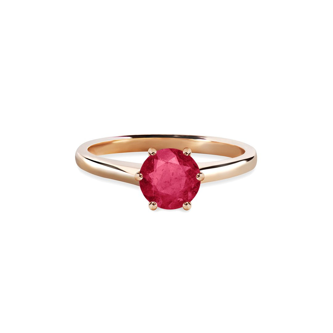 Sophie Ring 18K Rose Gold Ruby
