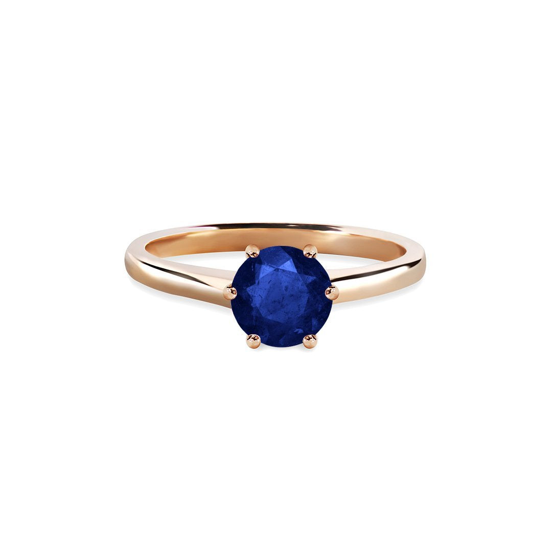 Sophie Ring 18K Rose Gold Sapphire
