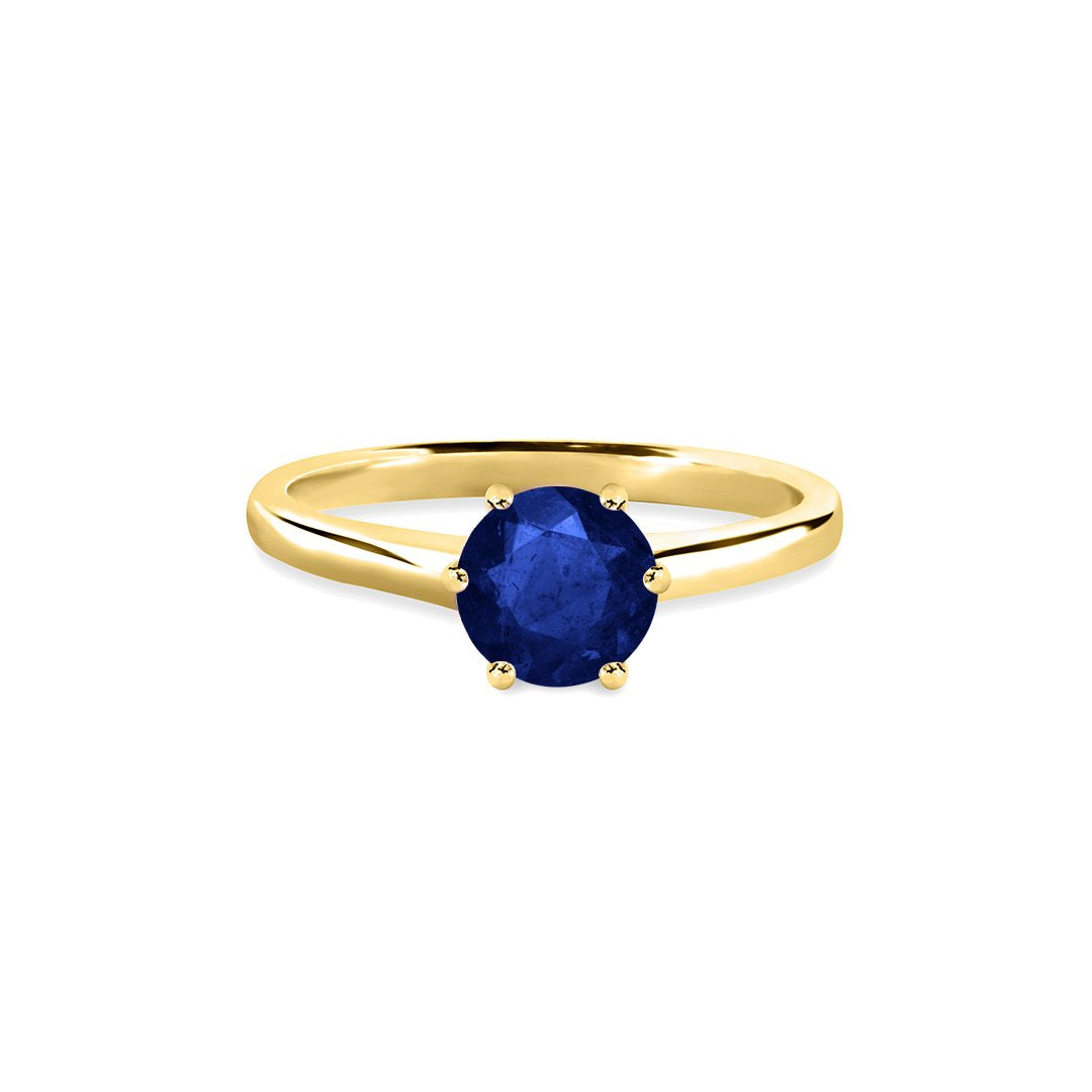 Sophie Ring 18K Yellow Gold Sapphire