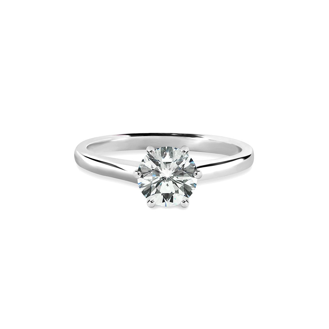 Sophie Ring 0.68ct 18K White Gold