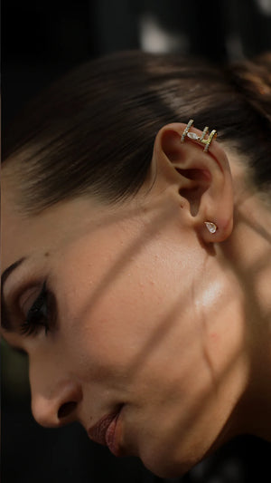 Telma Ear Cuff Gold Vermeil