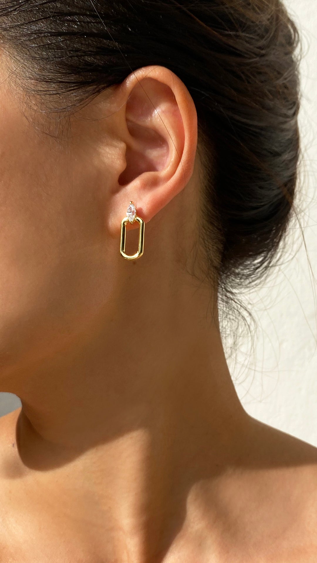 Tori Earrings Gold Vermeil
