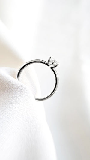 Trudie Ring 0.50ct 18K White Gold