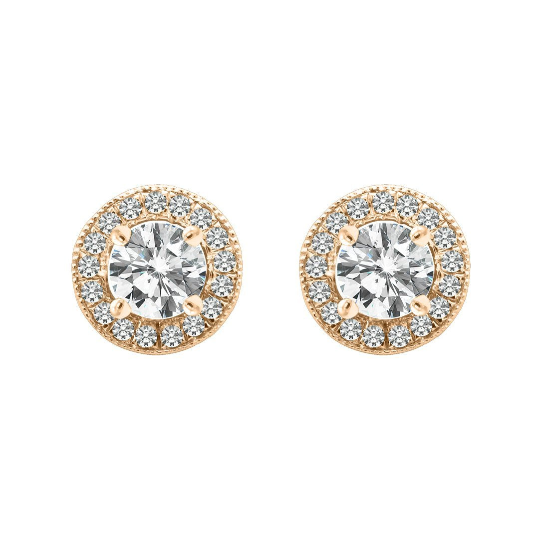 Vanessa Studs 18K Rose Gold