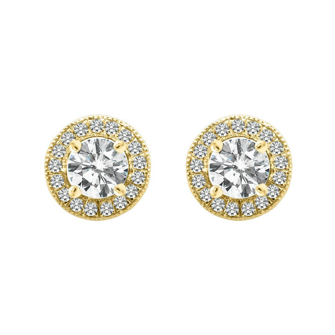Vanessa Studs 18K Yellow Gold