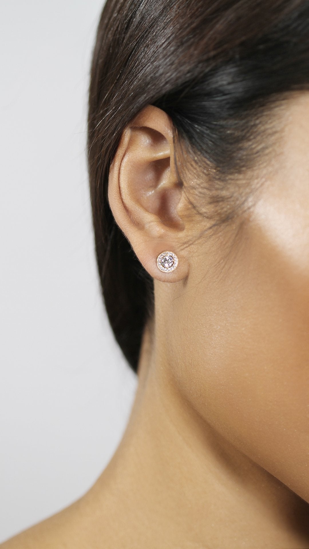 Vanessa Studs 18K Rose Gold