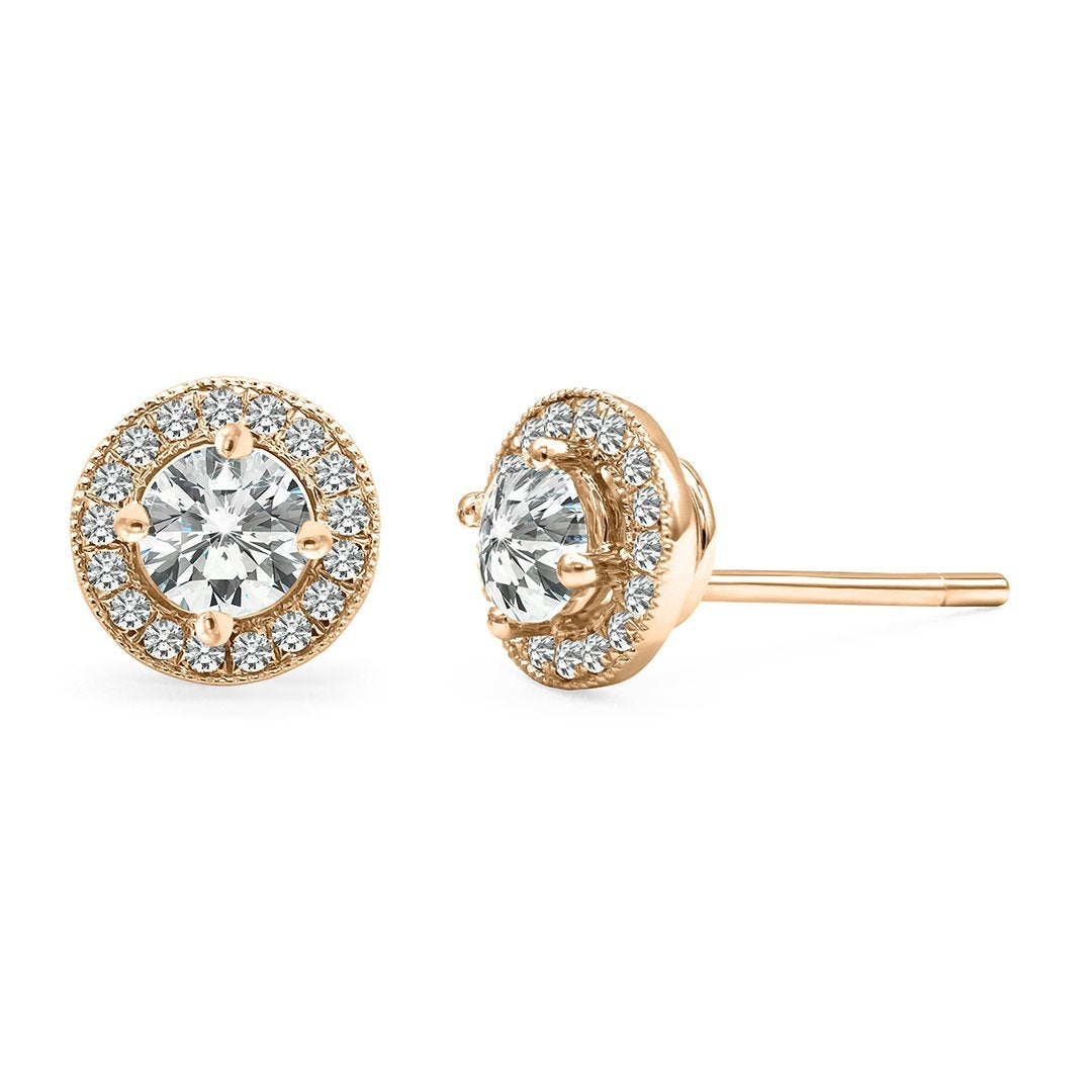 Vanessa Studs 18K Rose Gold