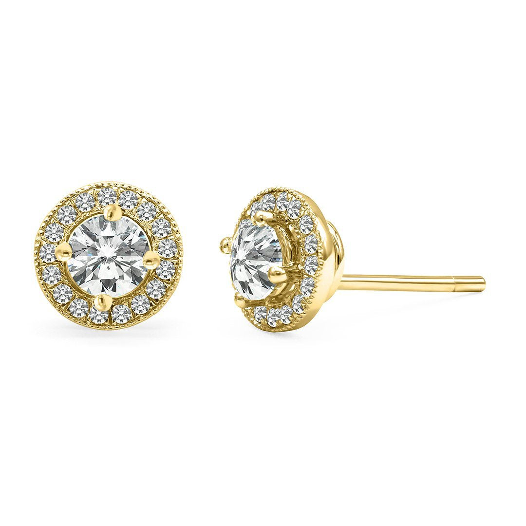 Vanessa Studs 18K Yellow Gold