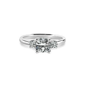 Verona Ring 1.07ct 18K White Gold